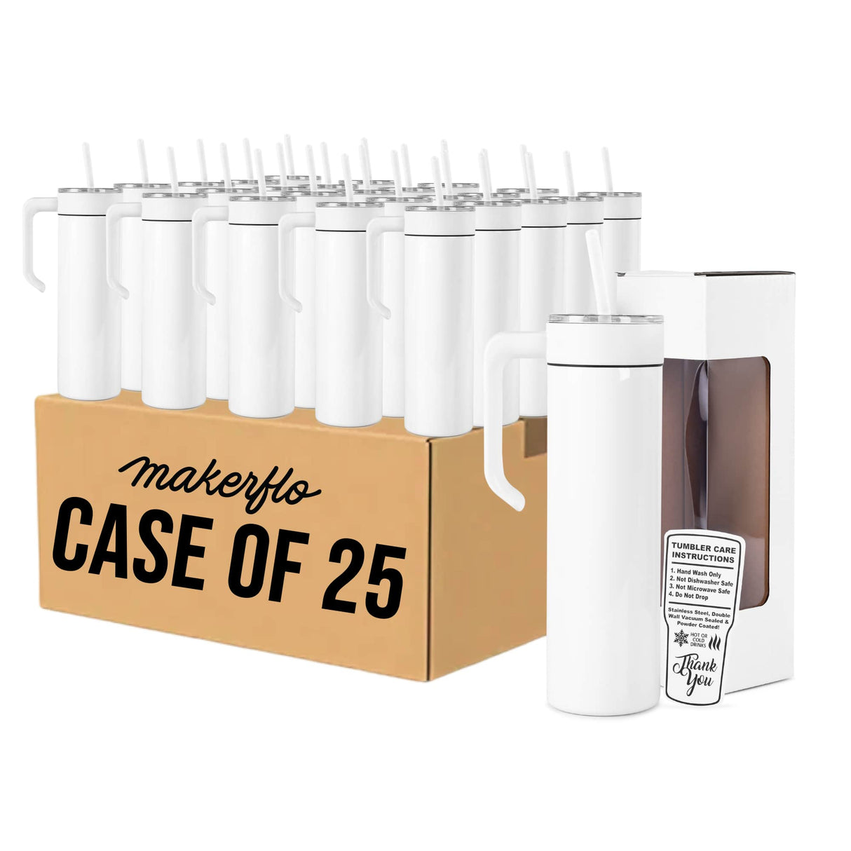 MakerTwist 20oz Skinny Tumbler