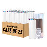 20oz Skinny Rainbow Tumbler