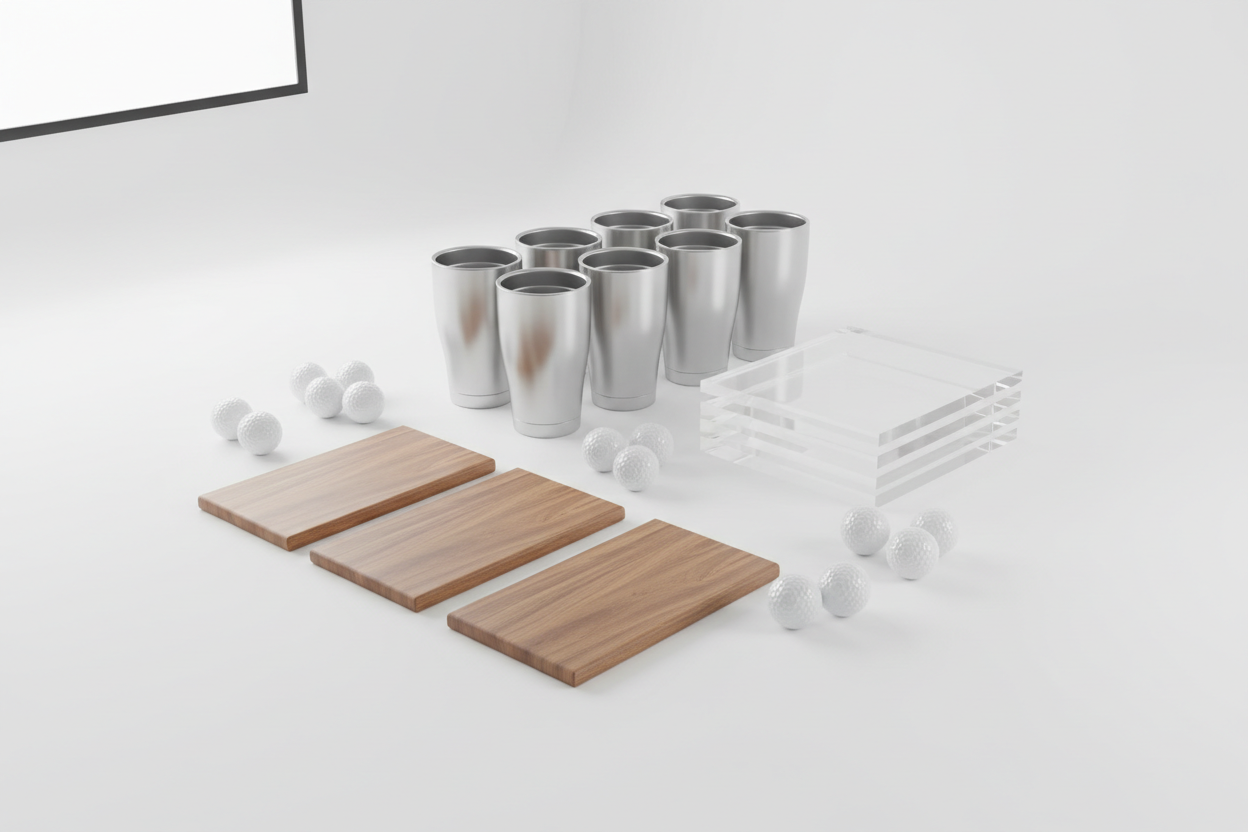 make the wooden pieces flat and larger, about 5x7 inch in size