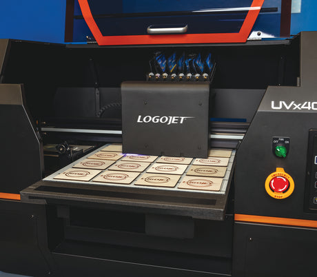  LogoJET UVx40R PLUS-SE Tabletop UV Direct to Substrate Printer | LogoJET Inc.